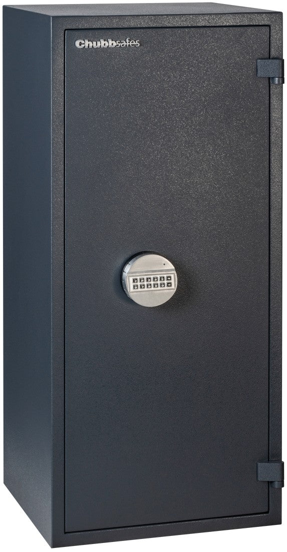 Side and front of a Chubbsafes HomeSafe S2 30P, 90E Digital Lock Safe