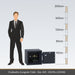 Chubbsafes Grade 5 40E. Representative size diagram.