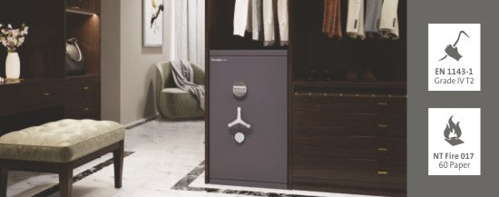 Chubbsafes, Trident DF T2 Eurograde 5 Safe – Size: 885K – KEY LOCK