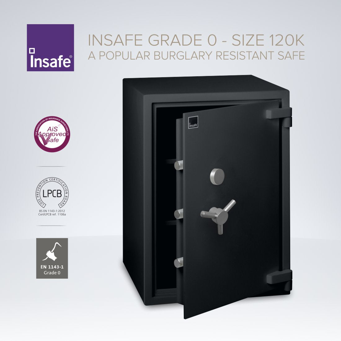 Insafe, Britannia Eurograde 0 Safe – Size: 120K – KEY LOCK