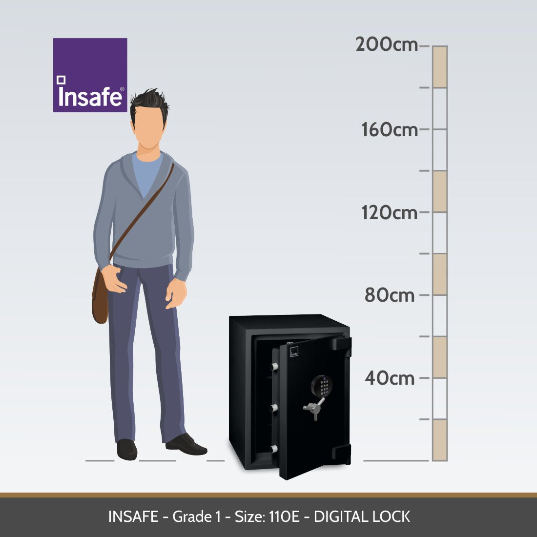 Insafe Grade 1 110E representative size diagram