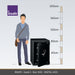 Insafe Grade 2 140E representative size diagram