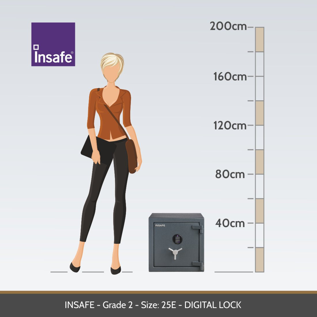 Insafe Grade 2 25E Representative size diagram