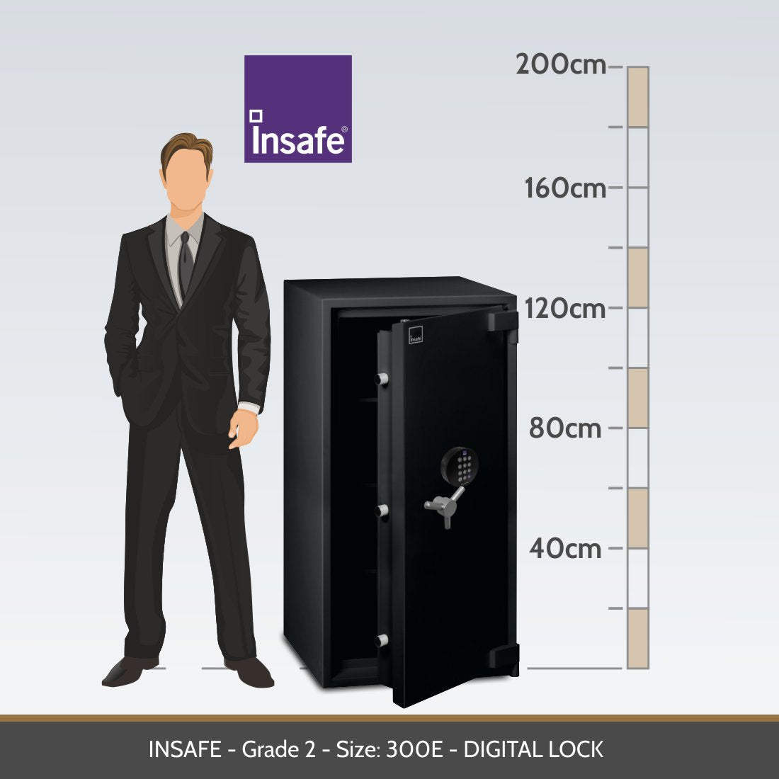 Insafe Grade 2 300E representative size diagram