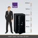 Insafe Grade 2 300K representative size diagram