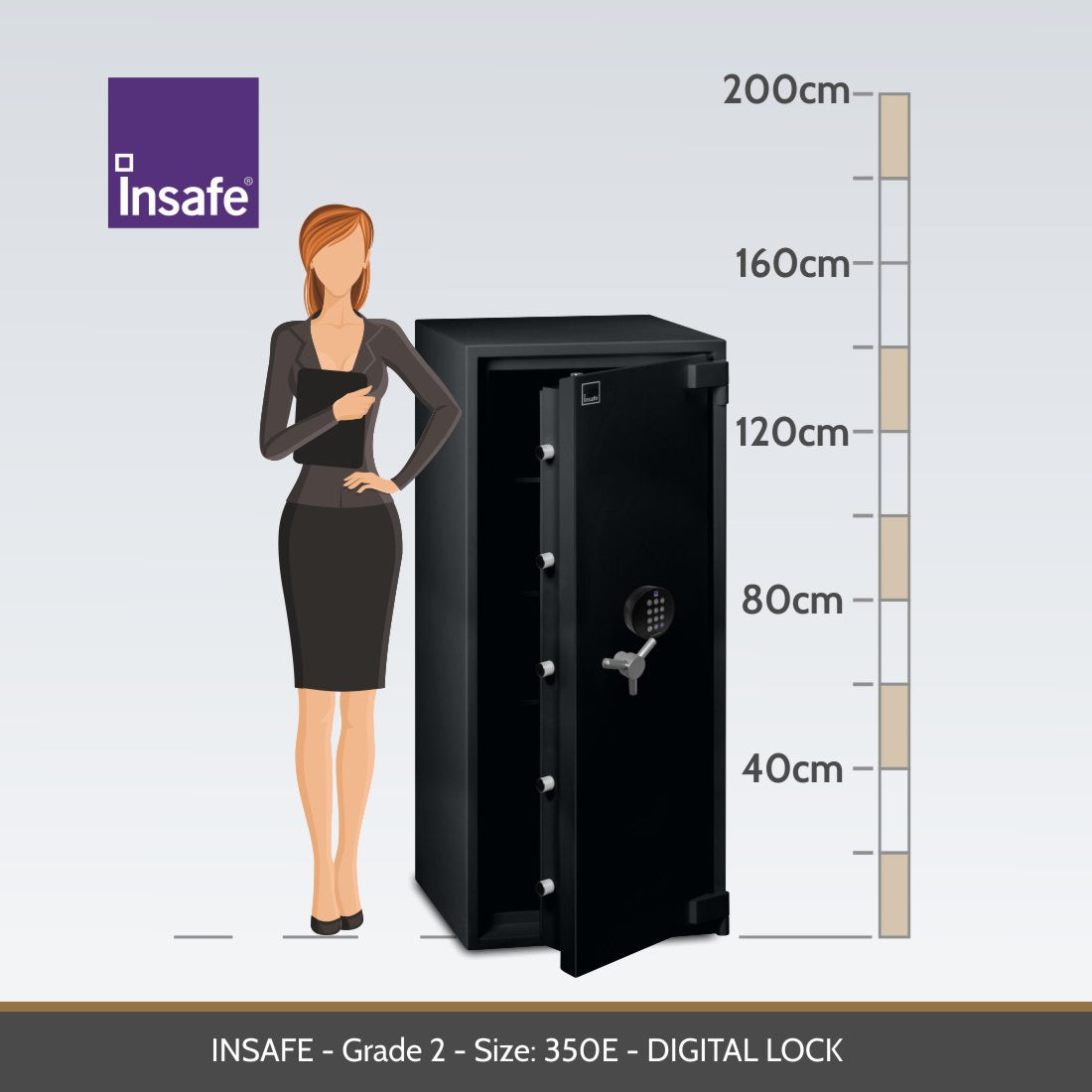 Insafe Grade 2 350E representative size diagram