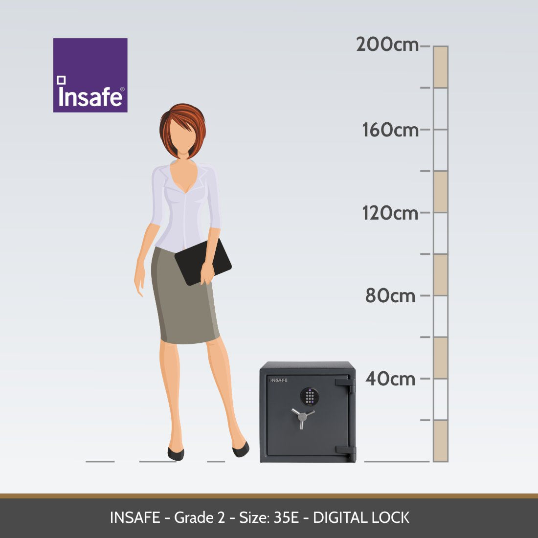 Insafe Grade 2 35E representative size diagram