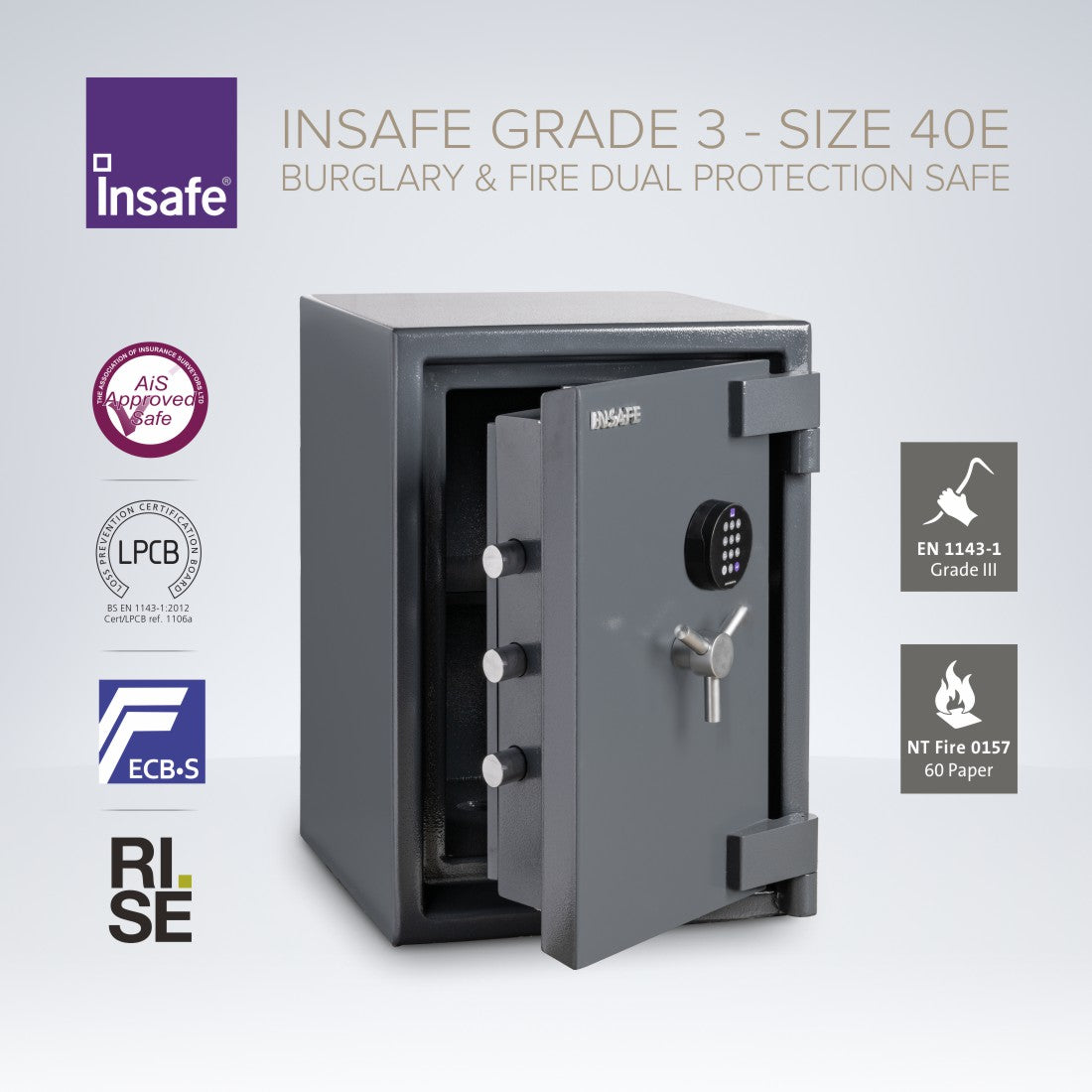 Insafe grade 3 40e open safe image