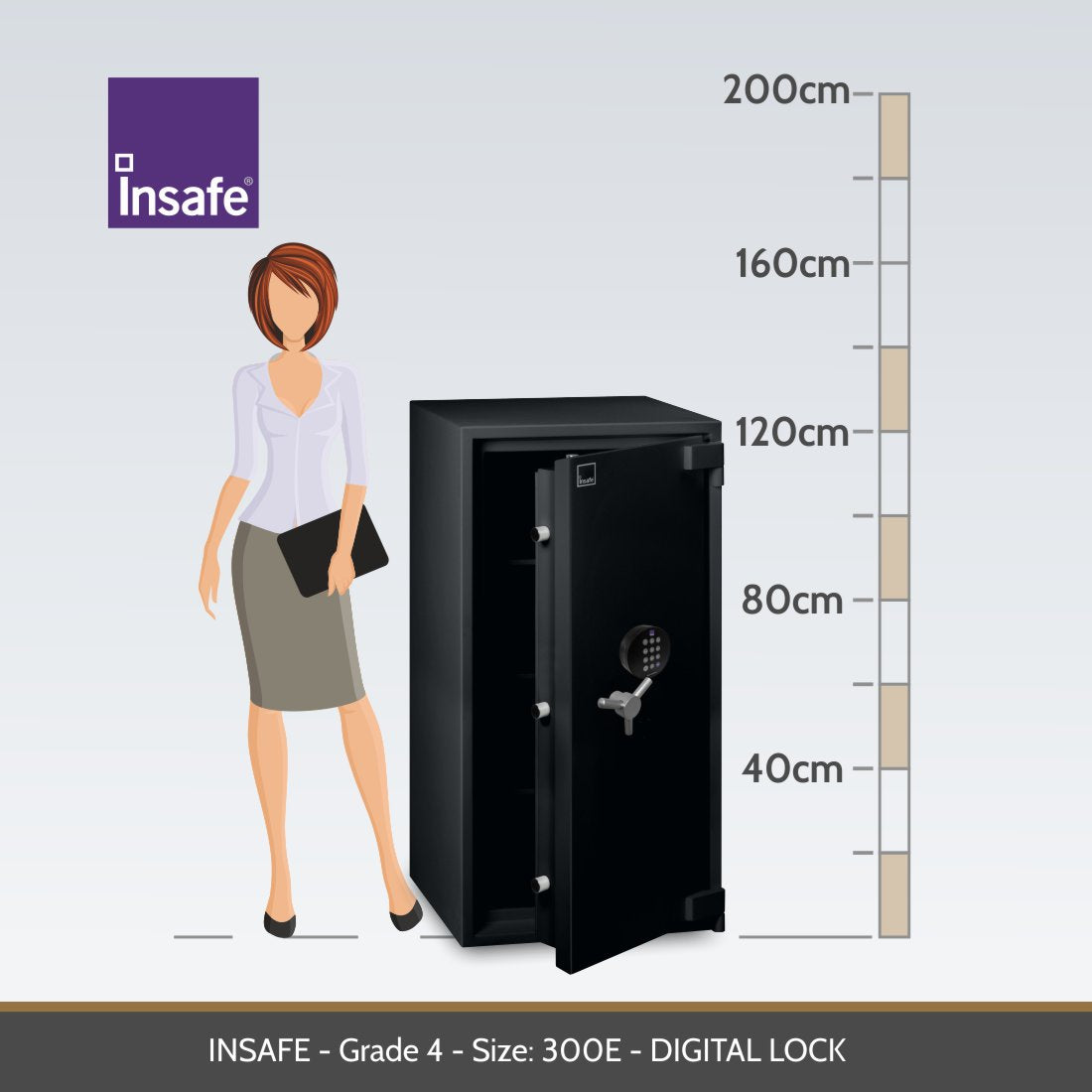 Insafe Grade 4 300E representative size diagram