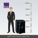 Insafe Grade 5 140E representative size diagram