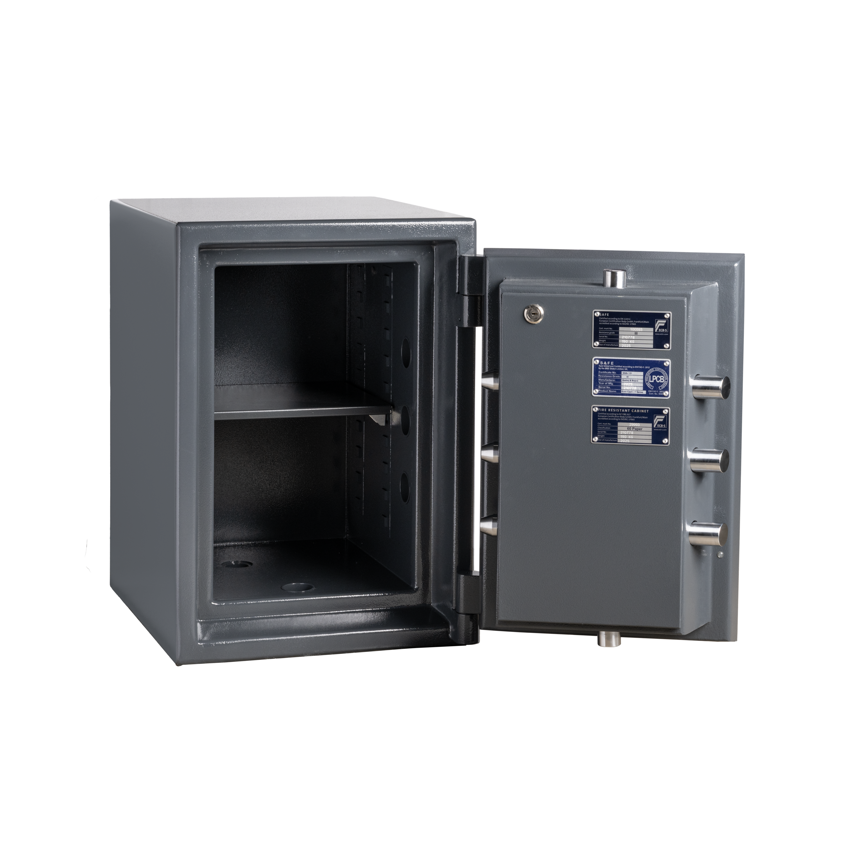 Insafe grade 3 40k safe interior image