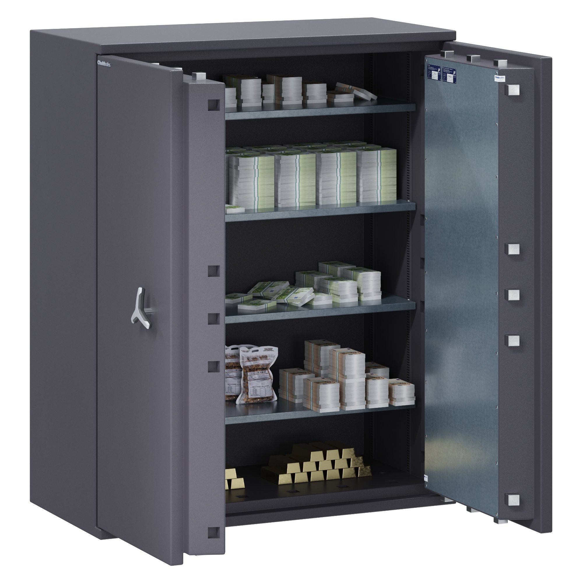 Chubbsafes, Triforce Eurograde 5 Safe – Size: 1090K – KEY LOCK