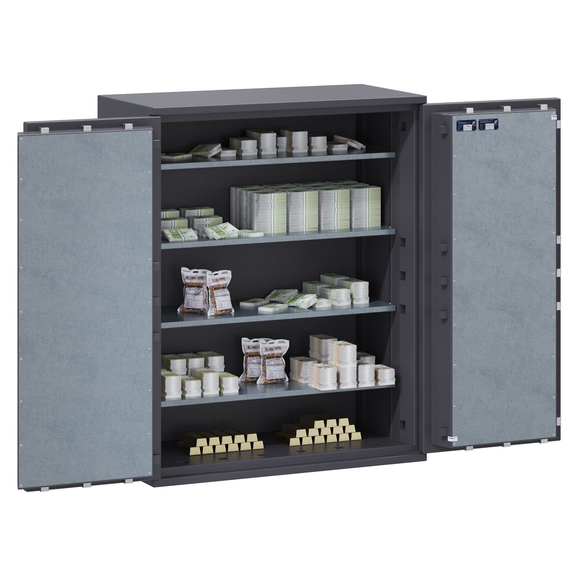 Chubbsafes, Triforce Eurograde 4 Safe – Size: 1090K – KEY LOCK