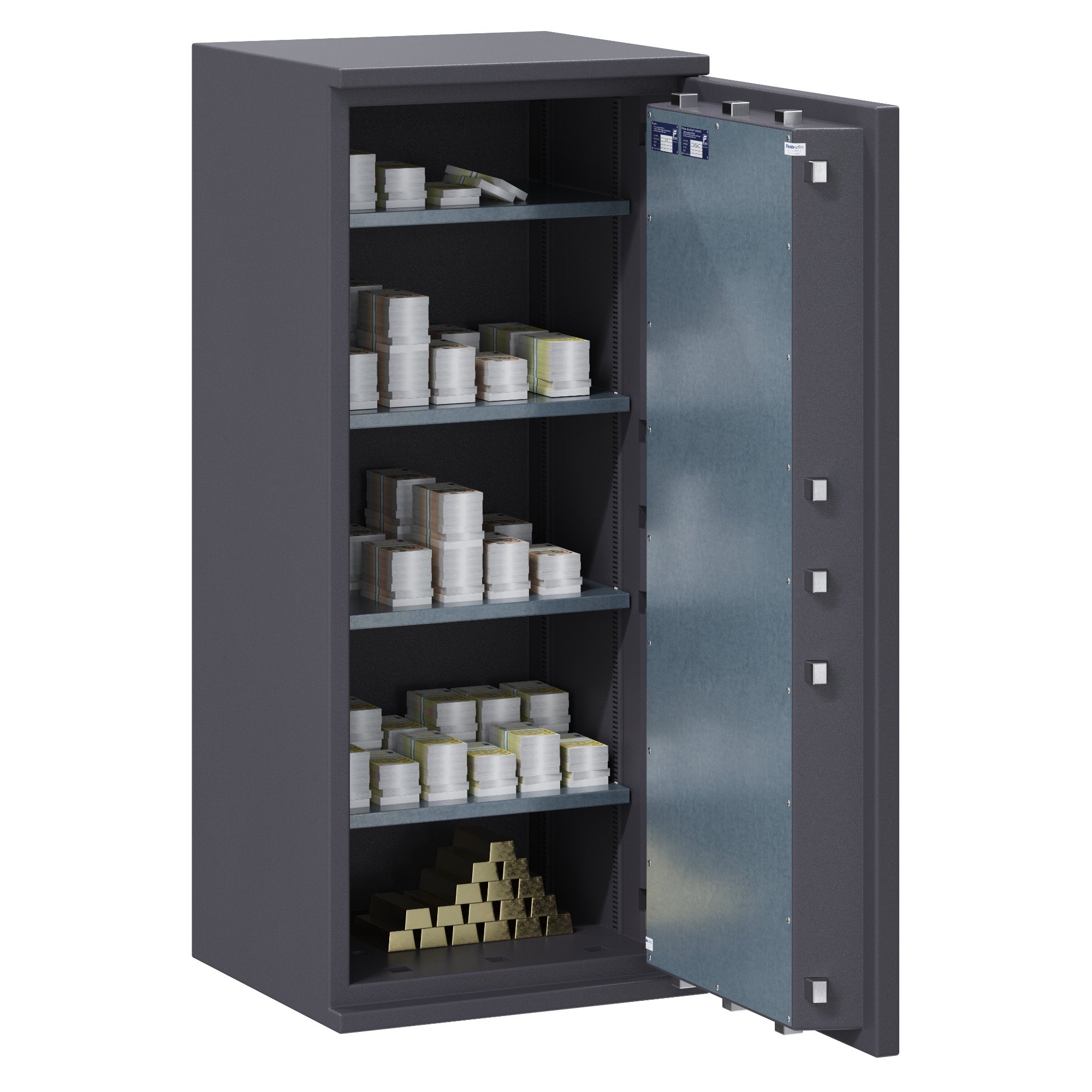 Chubbsafes, Triforce Eurograde 5 Safe – Size: 520K – KEY LOCK