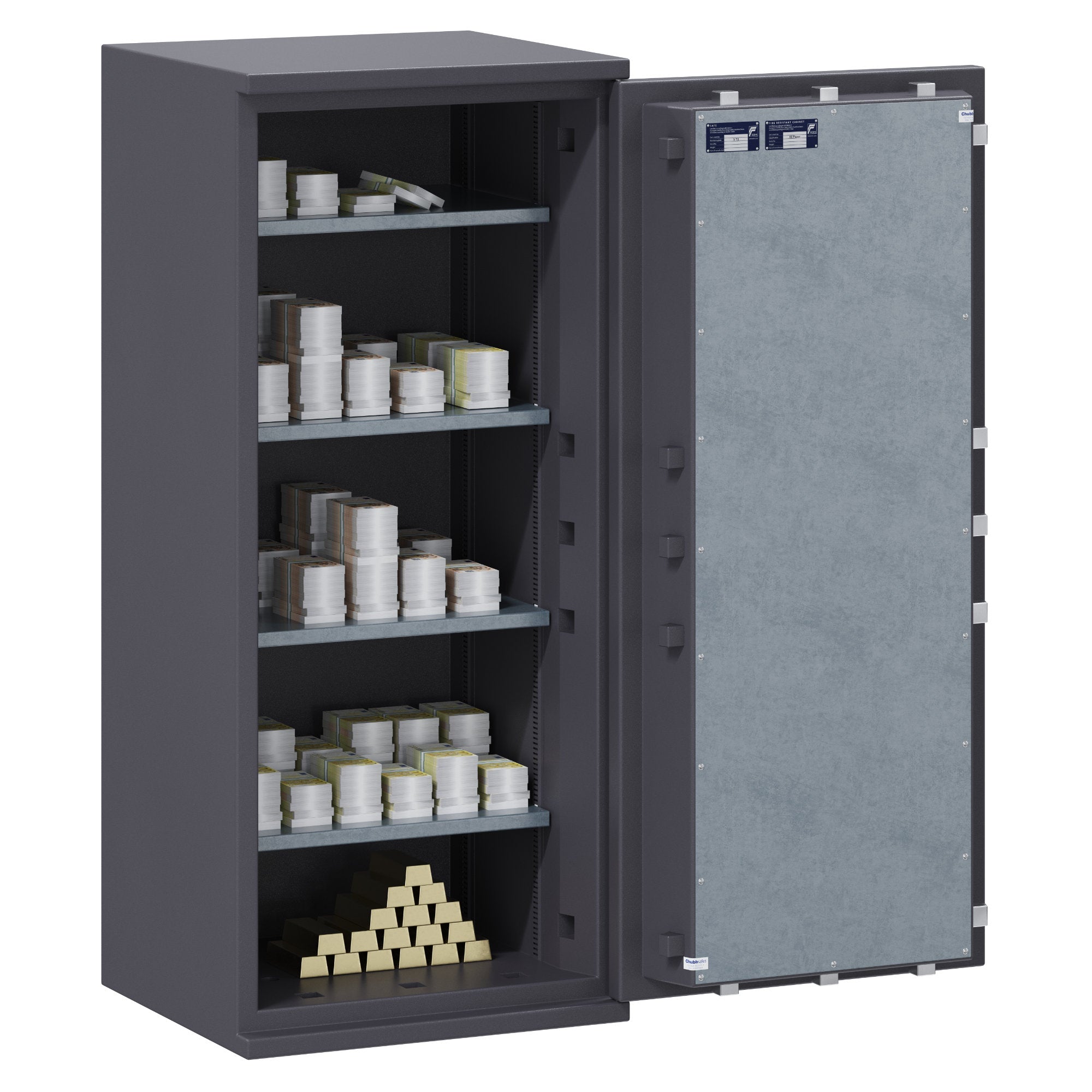 Chubbsafes, Triforce Eurograde 4 Safe – Size: 520K – KEY LOCK