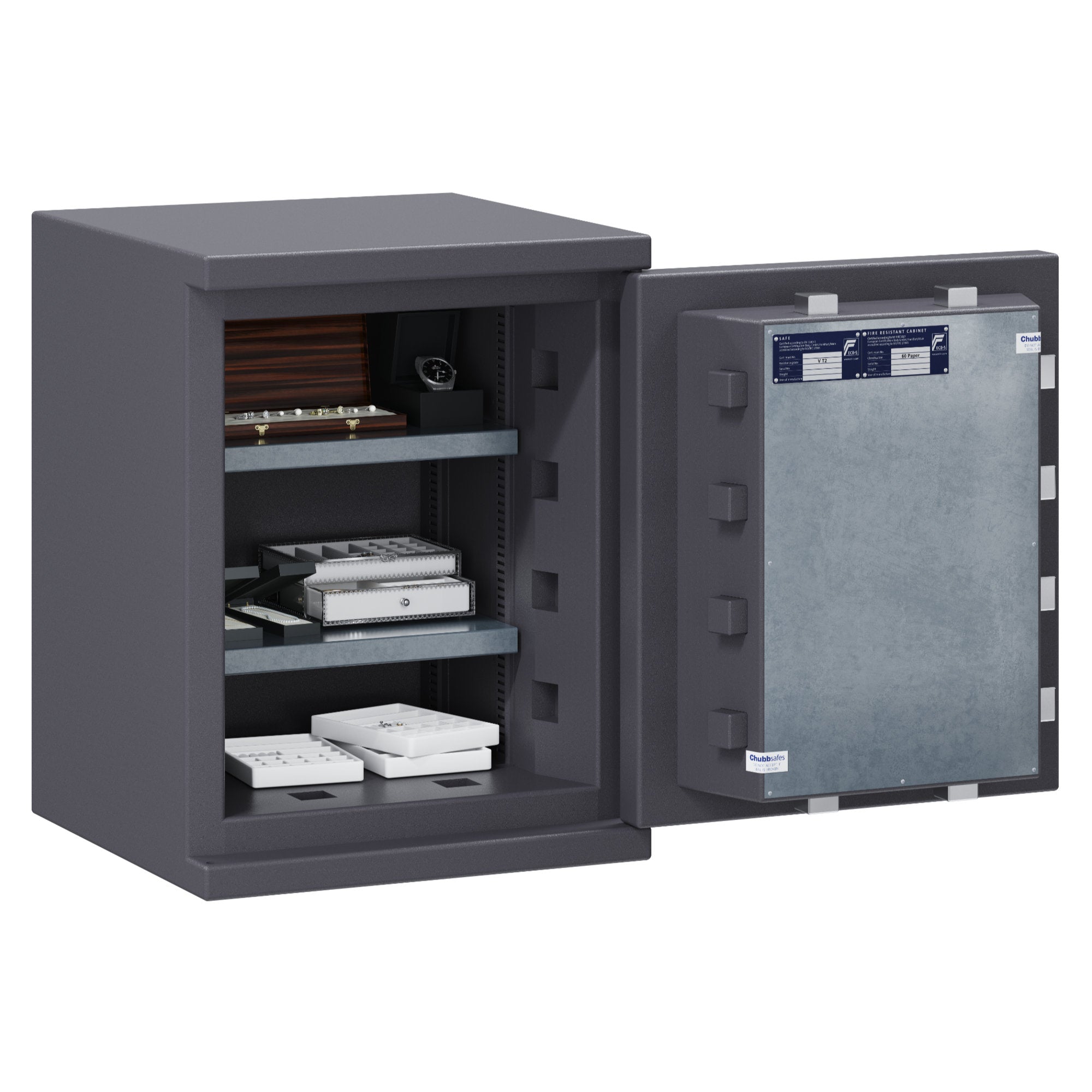 Chubbsafes, Trident DF T2 Eurograde 5 Safe – Size: 65K – KEY LOCK