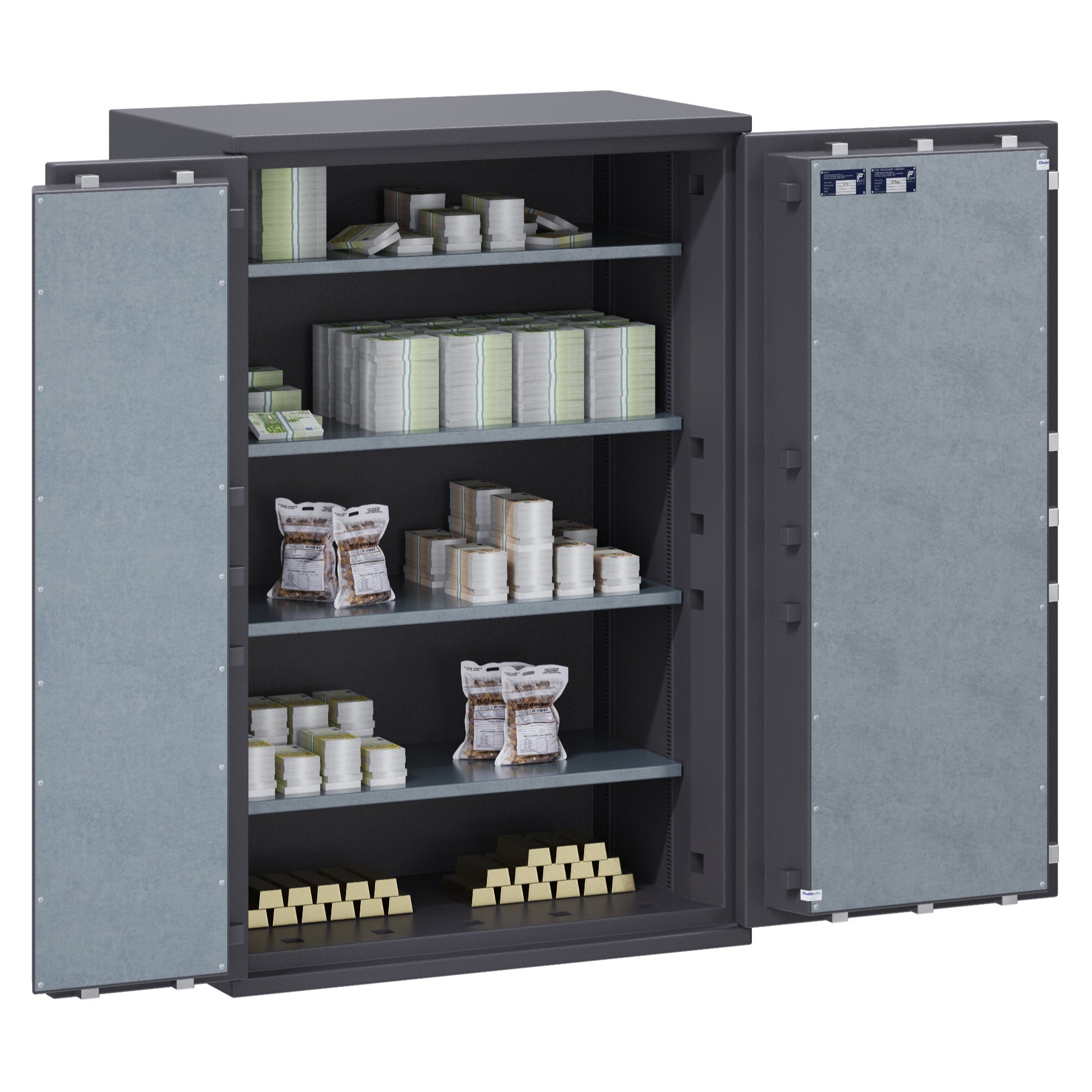 Chubbsafes, Triforce Eurograde 6 Safe – Size: 885K – KEY LOCK