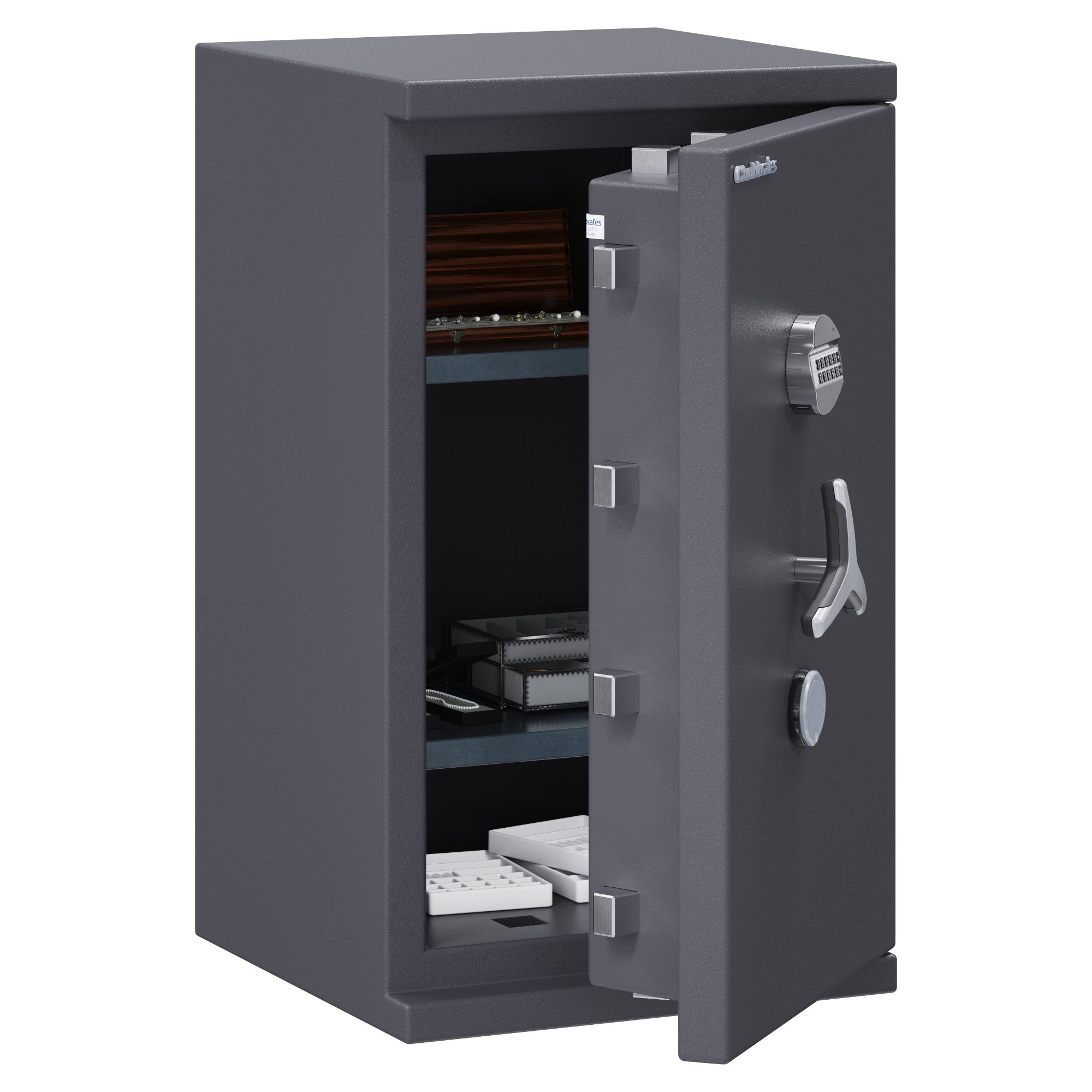 Chubbsafes, Trident DF T2 Eurograde 6 Safe – Size: 95K – KEY LOCK