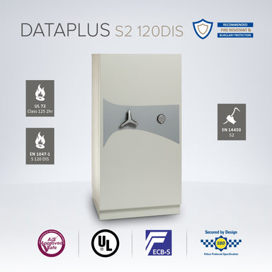 DataPlus Fire Resistant Data Media Safe Size 3