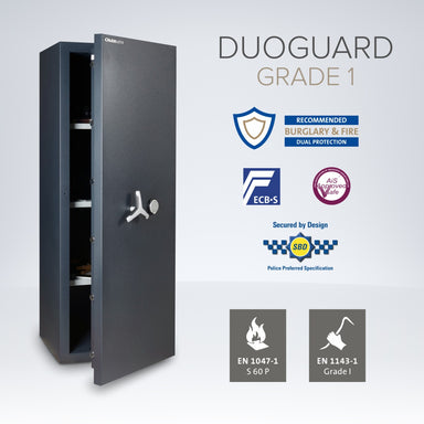 Chubbsafes, DuoGuard Eurograde 1 Safe - Size: 300K - KEY LOCK