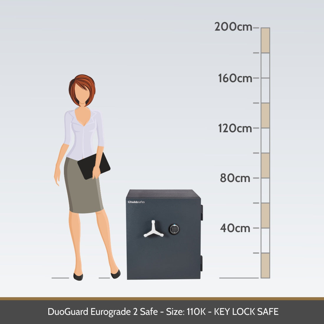  DuoGuard Eurograde 2 Safe Size 110E Digital Lock