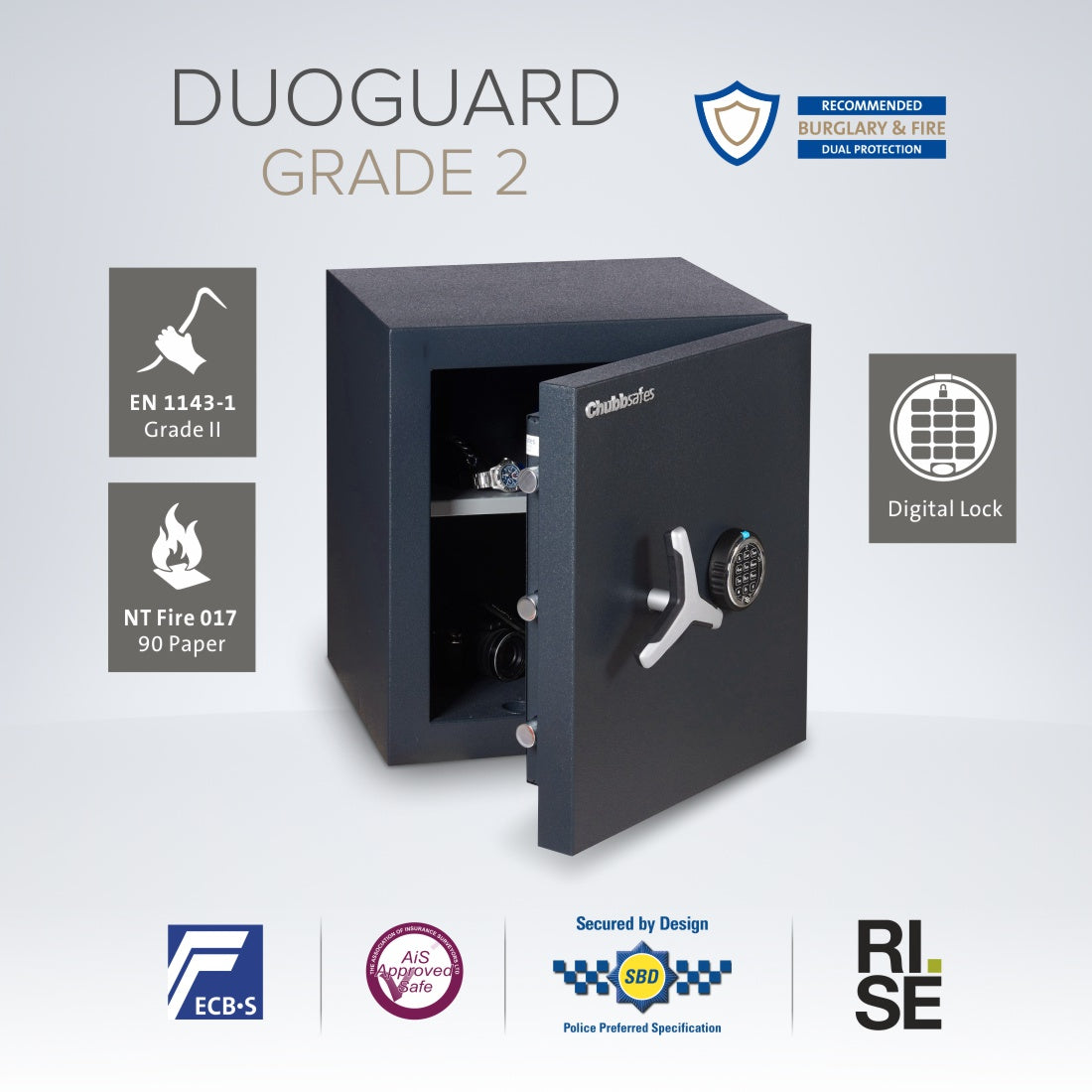 DuoGuard Eurograde 2 Safe Size 65E Digital Lock