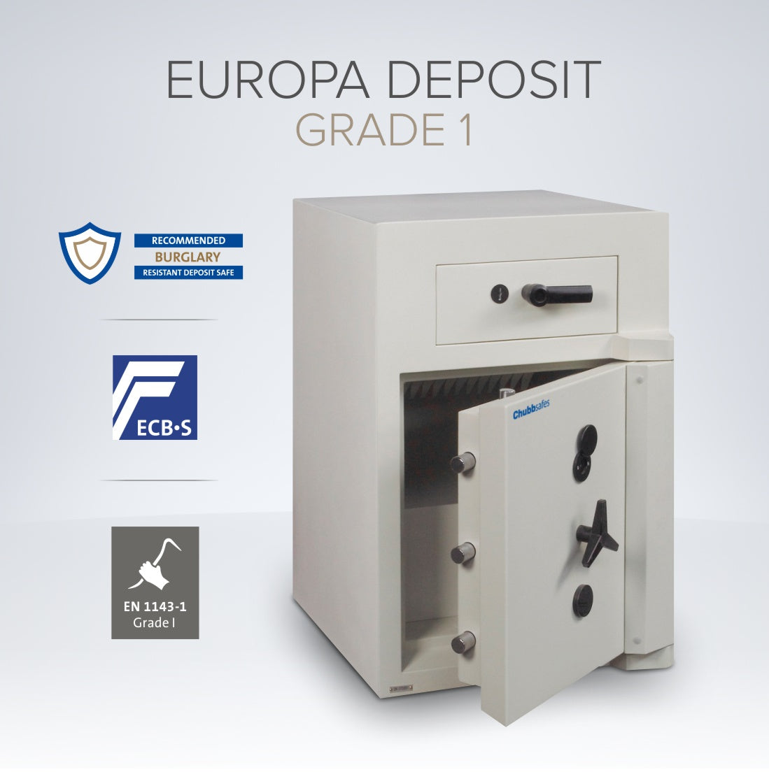 Chubbsafes Europa Grade 1 Deposit Safe Size 2