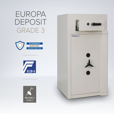 Chubbsafes Europa Grade 3 Deposit Safe Size 3