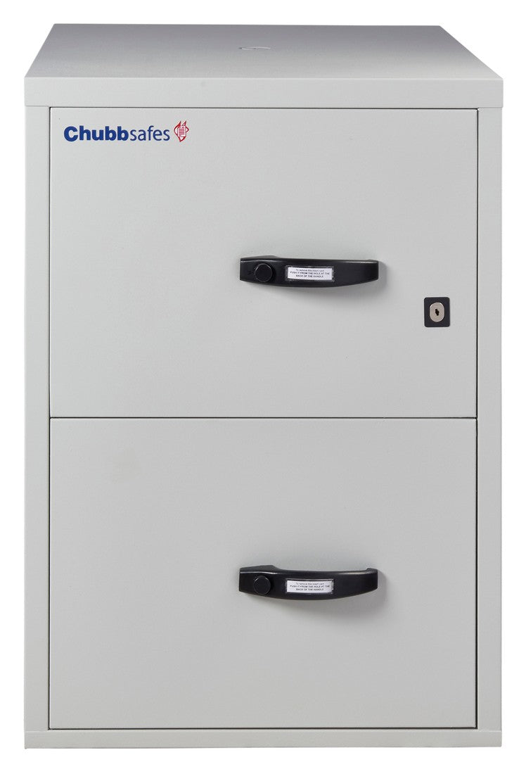 Chubbsafes Fire File 120 Filing Cabinet 2 DRAWER key lock