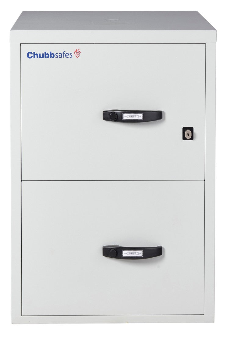 Chubbsafes Fire File 60 Filing Cabinet 2 DRAWER key lock