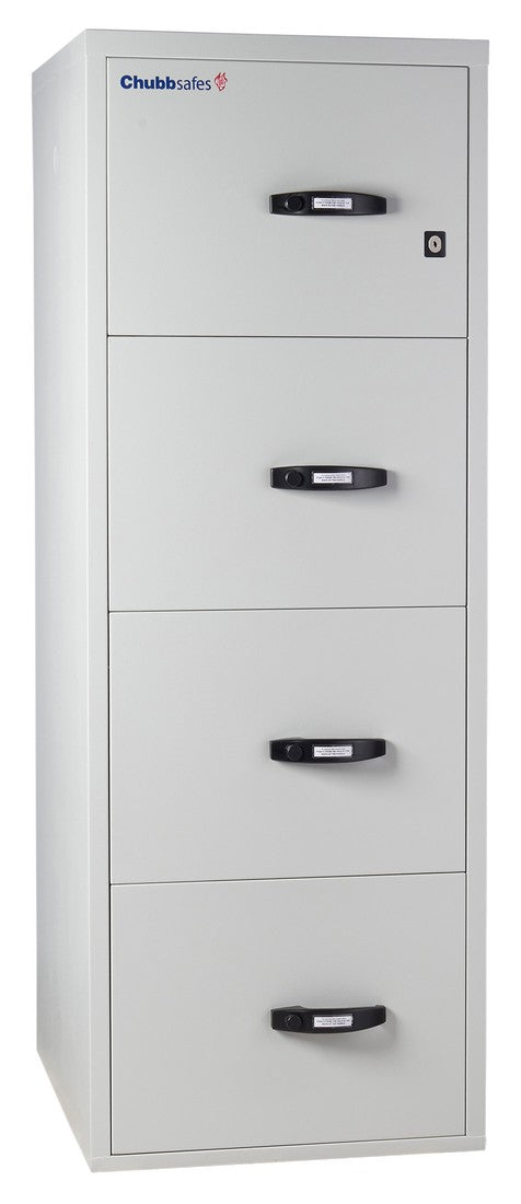 Chubbsafes Fire File 60 Filing Cabinet 4 DRAWER key lock