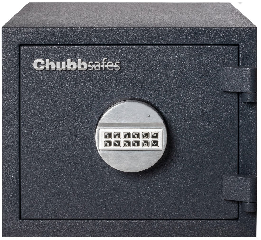 front of a Chubbsafes HomeSafe S2 30P, 10E Digital Lock Safe