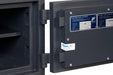 Showing the hinges of a Chubbsafes HomeSafe S2 30P, 20E Digital Lock Safe