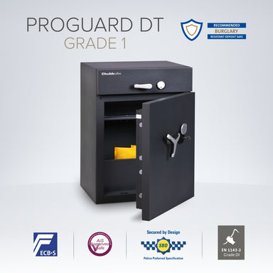 Chubbsafes ProGuard DT Grade 1 Deposit Safe Size 110K KEY LOCK