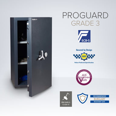 Chubbsafes ProGuard Eurograde 3 Safe Size 200K key locking safe