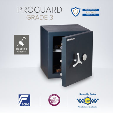 Chubbsafes ProGuard Eurograde 3 Safe Size 60K Key lock version