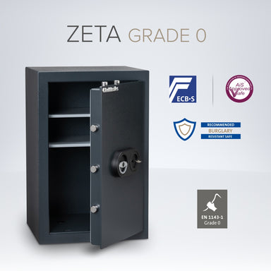 Chubbsafes ZETA Eurograde 0 Safe 65K Size Extra Large KEY LOCK
